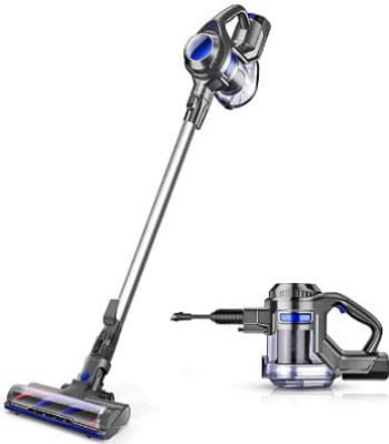 MOOSOO Cordless Vacuum 4 in 1 Stick & Handheld Vacuum, XL-618A